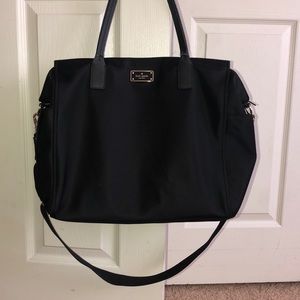Kate Spade Black Diaper or Laptop Bag
